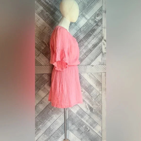 MICHAEL STARS NWOT KATELYN GAUZE DRESS - Picture 5 of 9